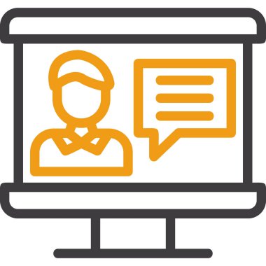 Çağrı merkezi ikon vektör illüstrasyonu