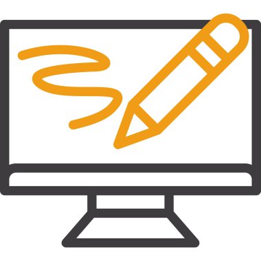 Not ile kalem yazmak, web simgesi