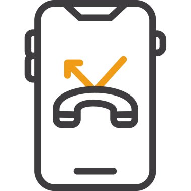 Çağrı merkezi ikon vektör illüstrasyonu