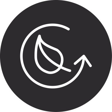 muz ikonu vektör çizimi