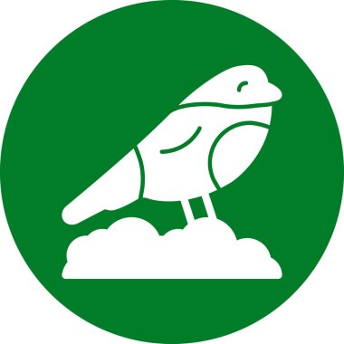 Kartal kuş. Basit tasarım