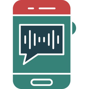 Telefon simgesi vektör illüstrasyonu