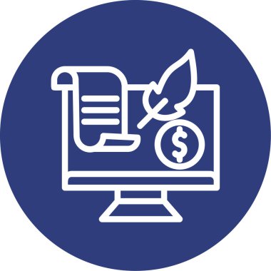 Vektör Doları simge tasarlamak