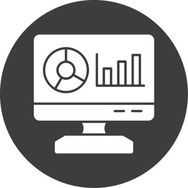 izleyici vektör simgesi modern basit illüstrasyon