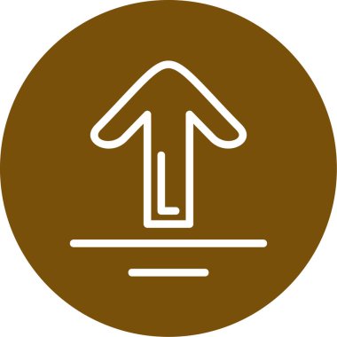 ok simgesinin vektör illüstrasyonu