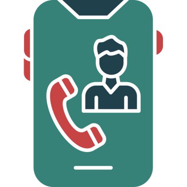 çağrı merkezi vektör simgesi