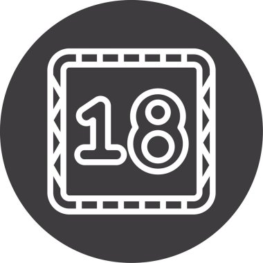 vektör Takvimi Simgesi illüstrasyonu