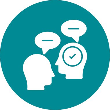 Konuşma balonu vektör çizimi