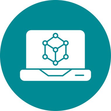 bilgisayar simgesi vektör illüstrasyonu