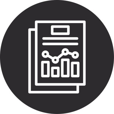 İş simgesinin vektör illüstrasyonu