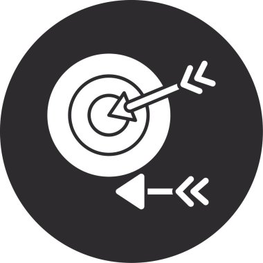 ok simgesinin vektör illüstrasyonu