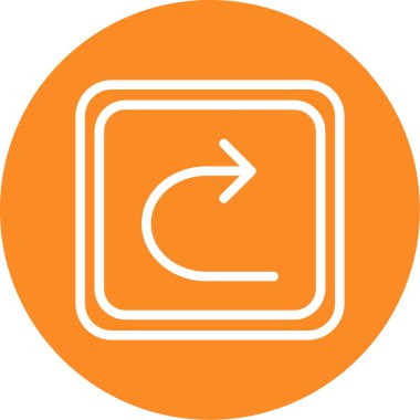 ok simgesinin vektör illüstrasyonu