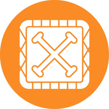 Bir bilgisayar faresinin bir simgesinin vektör çizimi