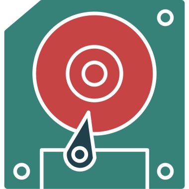 Vinil disk. Basit tasarım