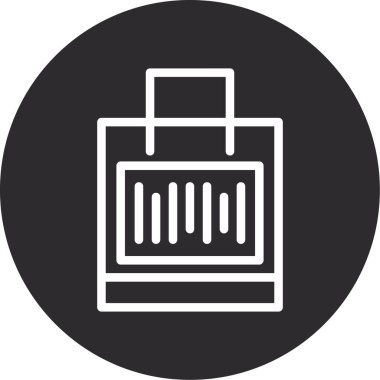 Vektör illüstrasyonu, alışveriş arabası simgesi