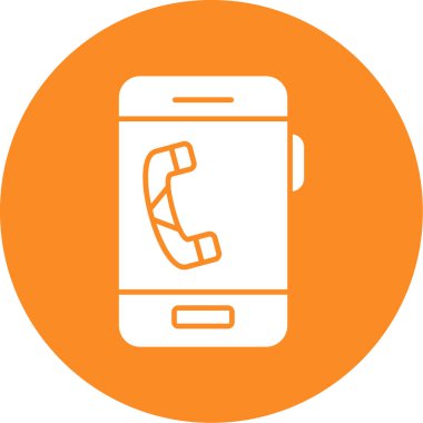 vektör telefon simgesi çizimi