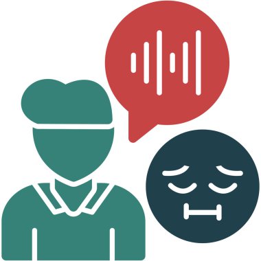 Üzgün ve üzgün yüzlü bir kadın.