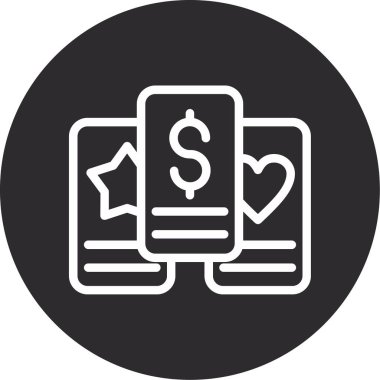 para simgesi, modern vektör illüstrasyonu