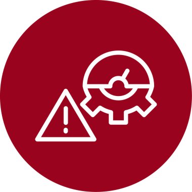 vektör tehlike uyarı simgesi