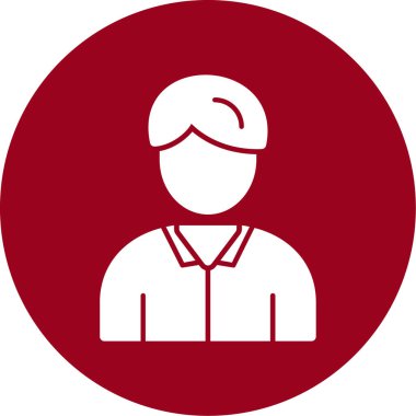 Kasklı bir adamın vektör çizimi