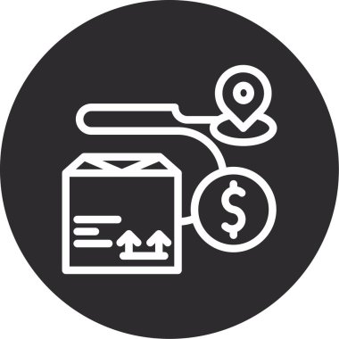 seo modern simgesinin vektör illüstrasyonu