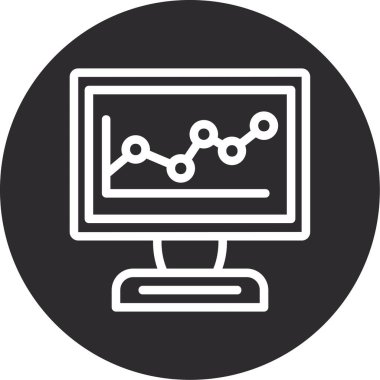 seo modern simgesinin vektör illüstrasyonu