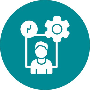 seo modern simgesinin vektör illüstrasyonu