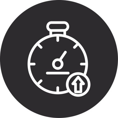 Modern oto tamir simgesinin vektör illüstrasyonu