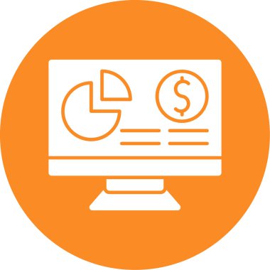 seo modern simgesinin vektör illüstrasyonu