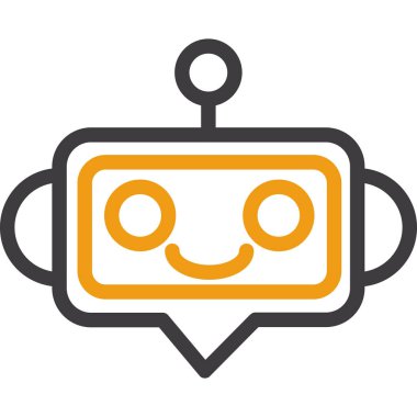 Sohbetin vektör illüstrasyonu