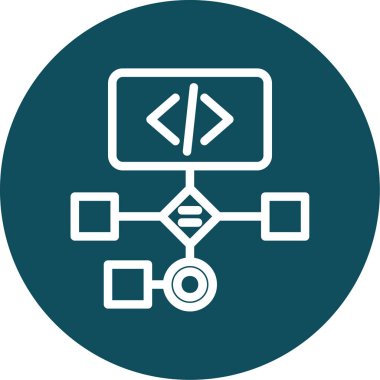 seo modern simgesinin vektör illüstrasyonu