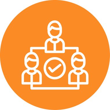 İş adamları. Basit tasarım