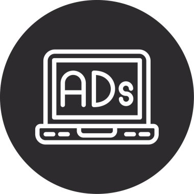 seo modern simgesinin vektör illüstrasyonu