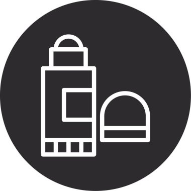 güzellik ve moda vektör simgesi.