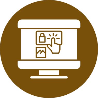 Seo simgesinin vektör illüstrasyonu