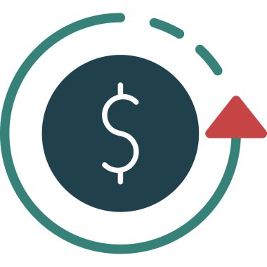 Para için. Web simgesi basit tasarım