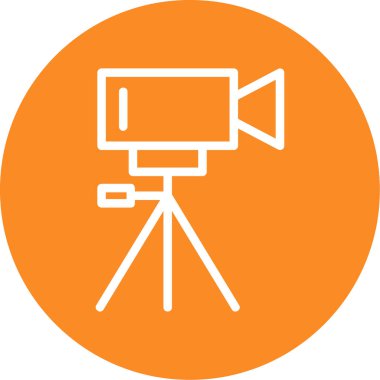 kamera simgesi vektör illüstrasyonu