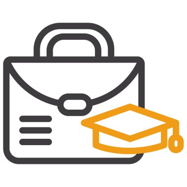 Eğitim ikonu. vektör illüstrasyonu.