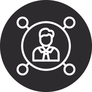 seo modern simgesinin vektör illüstrasyonu