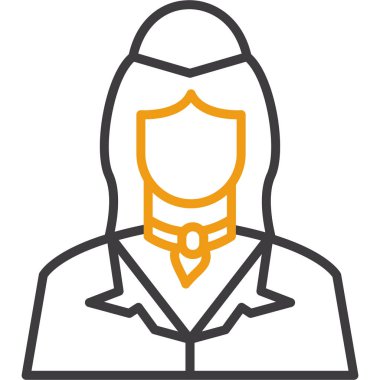 kullanıcı avatar simgesi vektör çizimi