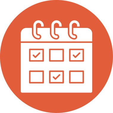 Tarih vektörü simgesi modern basit vektör çizimi