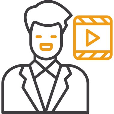 İş adamı vektör illüstrasyonu