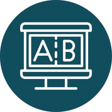 seo modern simgesinin vektör illüstrasyonu