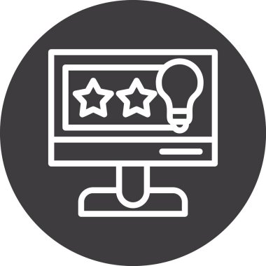 seo modern simgesinin vektör illüstrasyonu