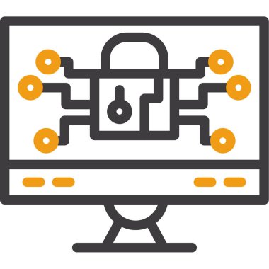 Ağ simgesi. basit vektör