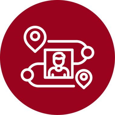 seo modern simgesinin vektör illüstrasyonu