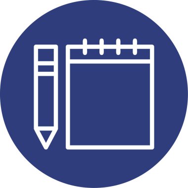 Modern eğitim ikonunun vektör illüstrasyonu