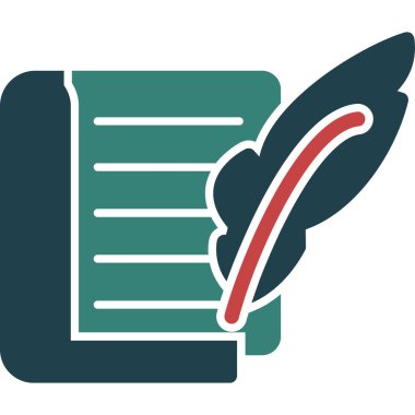 belge simgesi, ağın illüstrasyon tasarımı