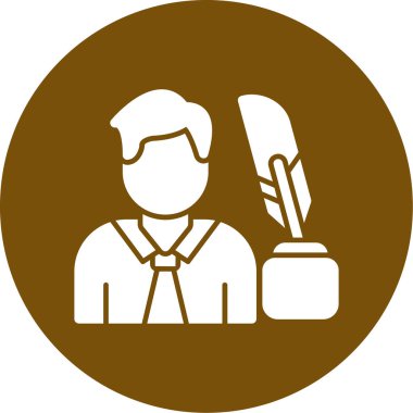 Çantalı bir adamın vektör çizimi