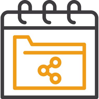 takvim web simgesi basit tasarım